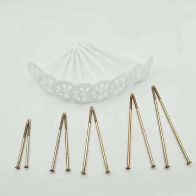 Exterior Plastic Insulation Fasteners Wall Building Insulation Nails