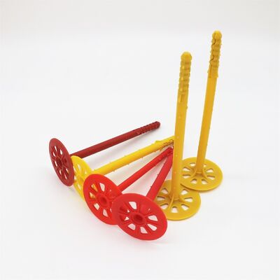 Plastic Insulation Fasteners Insulation Anchor Bolt 8MM 10MM Diameter ISO9001