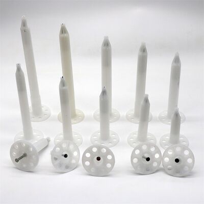 Thermal Foam Insulation Fasteners Hdpe Pe  Rigid Insulation Anchors 50mm Diameter