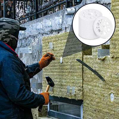Standard Plastic Washers For Rigid Insulation Uv Resistance 0.5mm Thickness