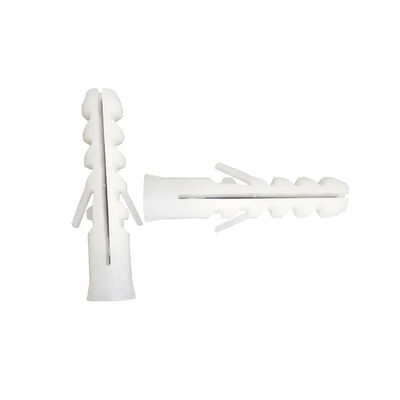 DIY Projects Plastic Expansion Plug Cylindrical And Customizable Expansion Anchor Plastic