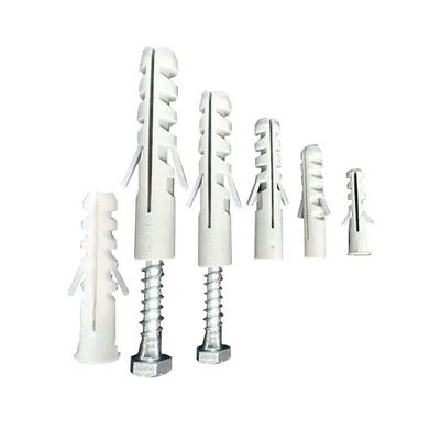 Versatile Cylindrical Plastic Expansion Anchor For Various Wall And Ceiling