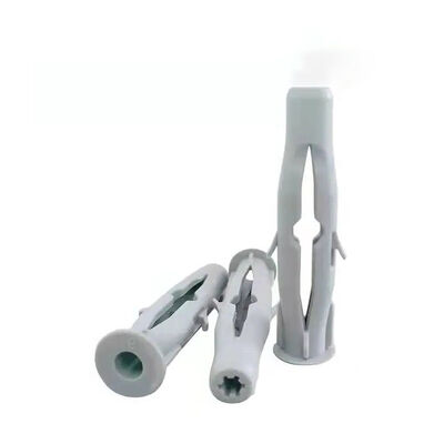 Building Construction Ribbed Plastic Drywall Anchor Expansion Nail INCH Measurement System