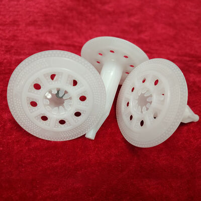Hdpe Thermal Foam Plastic Wall Plug Insulation Steel Pin Nail With Washer For Nail Gun