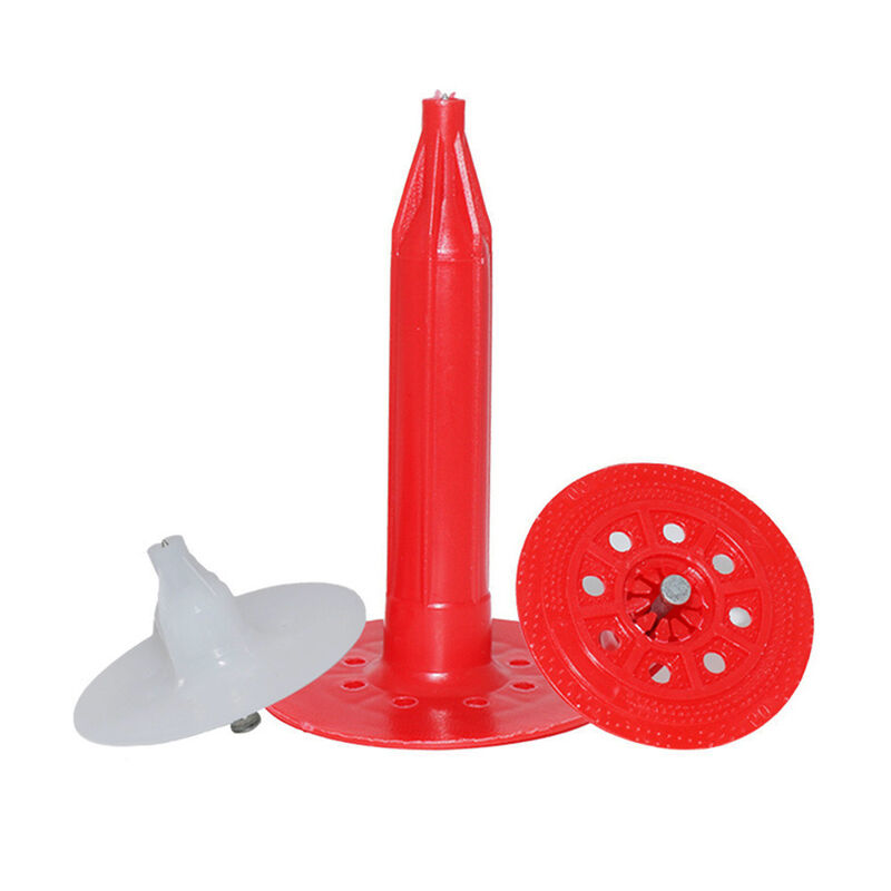 Velo de vidro HDPE Edifício Parede externa Isolamento térmico térmico Fixação de unhas 25MM-250MM comprimento