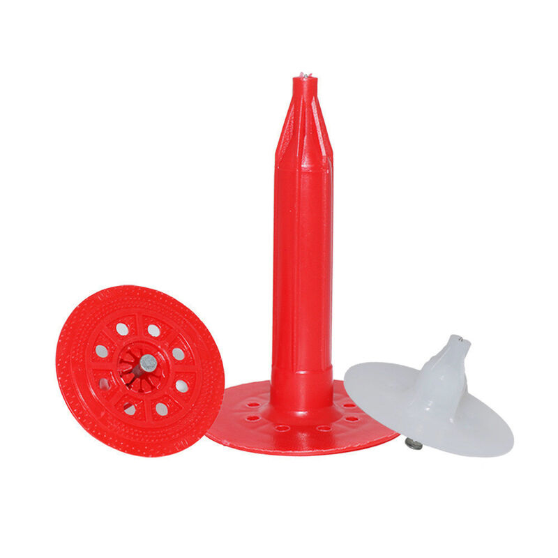 Venda a quente Fixações de Ancoras de Unhas de Isolamento de Plástico para Pistolas de Unhas de Telhado Fixações de Isolamento térmico