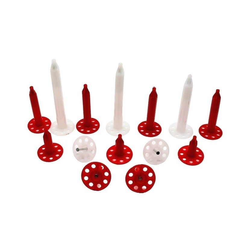 তাপ নিরোধক ফাস্টেনারস কংক্রিট ফোম এইচডিপিই পিই ওয়াল অ্যাঙ্করগুলির জন্য নখ 10MM-200MM