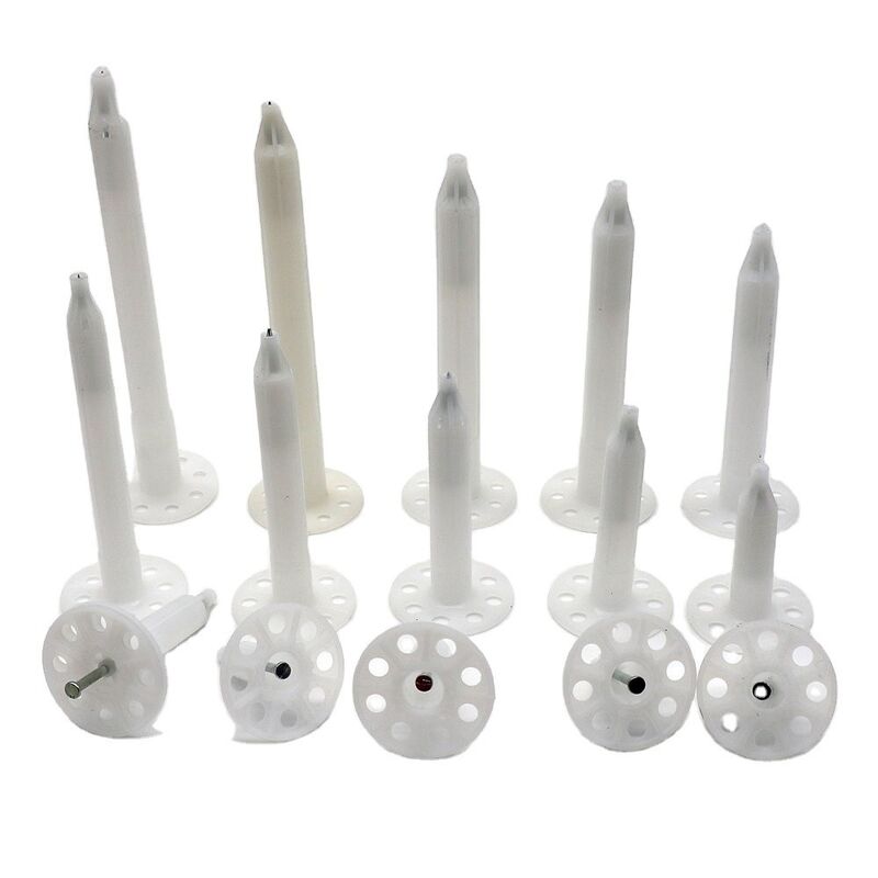 Blocos de parede Ancoras de isolamento Unhos para isolamento térmico externo da casa Blocos de parede verde Unhos de isolamento