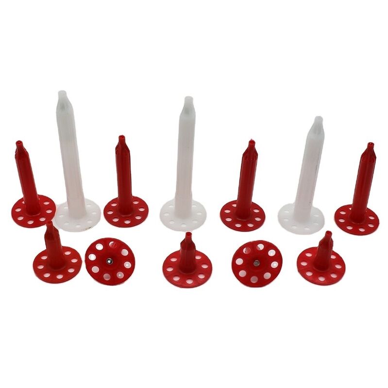 एचडीपीई शूटिंग वॉल इन्सुलेशन एंकर 48 मिमी लंबाई स्टील को फिक्स करने वाले इन्सुलेशन फास्टनरों के लिए नाखून