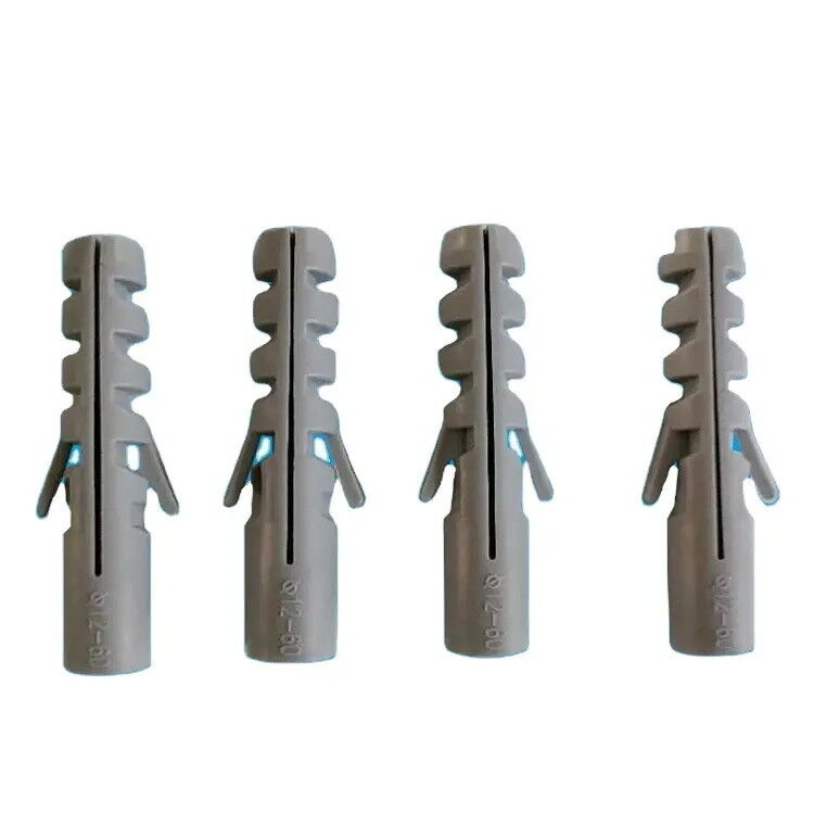 ปลาสติก Anchor Wall Plug ไนลอน Wall Anchor 6 * 30 มิลลิเมตร ปลาสติก Sleeve Anchor