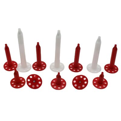 Thermal Foam Insulation Fasteners Hdpe Pe  Rigid Insulation Anchors 50mm Diameter
