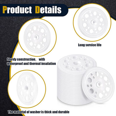 ISO9001 Plastic Insulation Washers 200% Elongation At Break Insulation for Any Application
