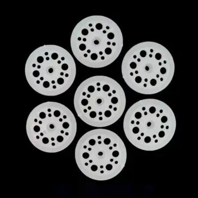 0.5mm Thickness Round Plastic Insulating Washers For Flame Retardant Needs
