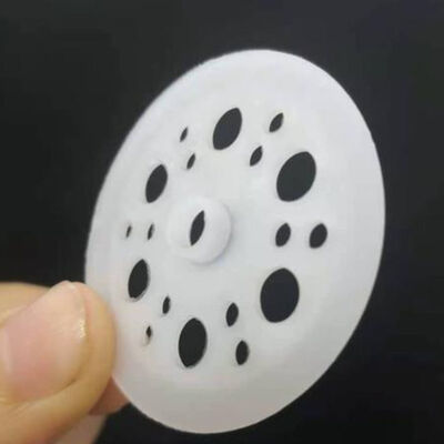 0.5mm Thickness Round Plastic Insulating Washers For Flame Retardant Needs