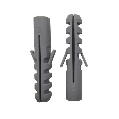 Cylindrical Plastic Expansion Plug For Customization Load Capacity Plastic Sleeve Anchor