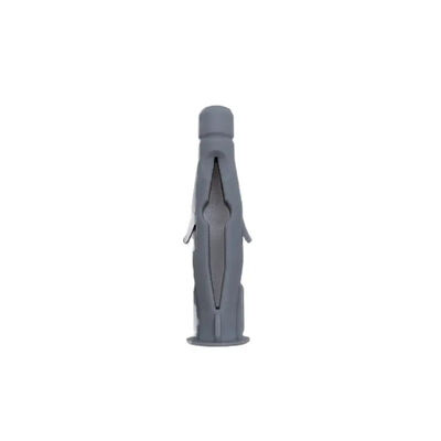 Strong Ribbed Drywall Anchors For Securing Insulation Materials To Concrete Bright Finish