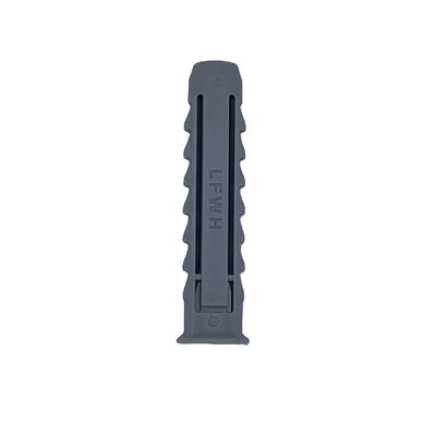 Uncoated Finish 150N Plastic Concrete Wall Anchors For Long Lasting Insulation