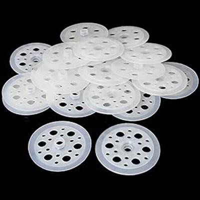 Long Lasting Round Thermal Plastic Insulation Washers For High Electrical Insulation