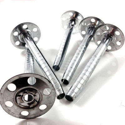 High Strength Metal Insulation Anchor with Trapezoidal Thread for Concrete Wall